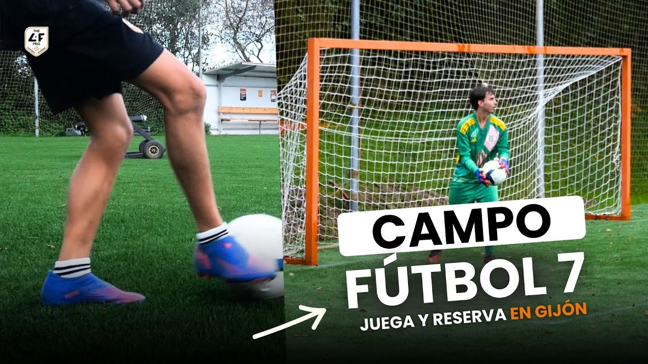 Partido en el campo de fútbol 7 en Gijón · L4F Pro Arena