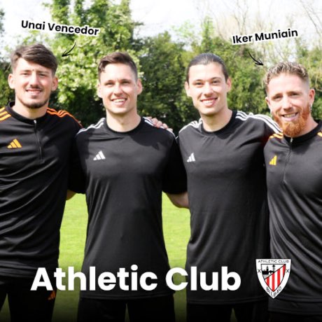 Vencedor y Muniain, futbolistas profesionales, con L4F PRO