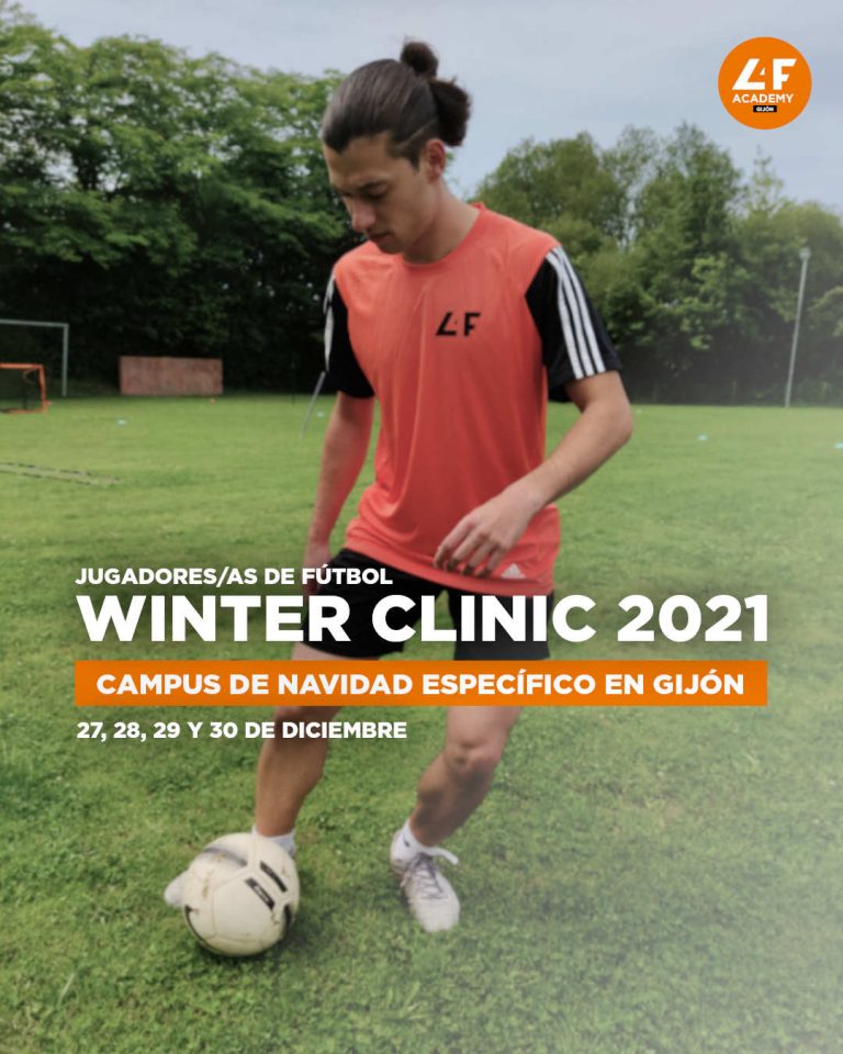 PÓSTER WINTER CLINIC L4F ACADEMY GIJÓN