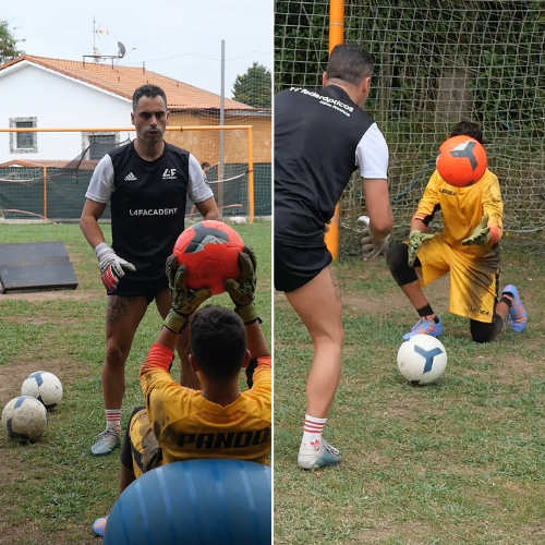 Entrenamiento para porteros con entrenador personal